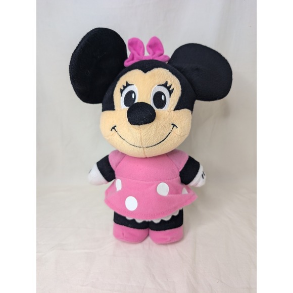 Minnie Mouse Talking Plush Doll 11" Fisher Price Mattel Disney 2009 Toy Works - Picture 1 of 9